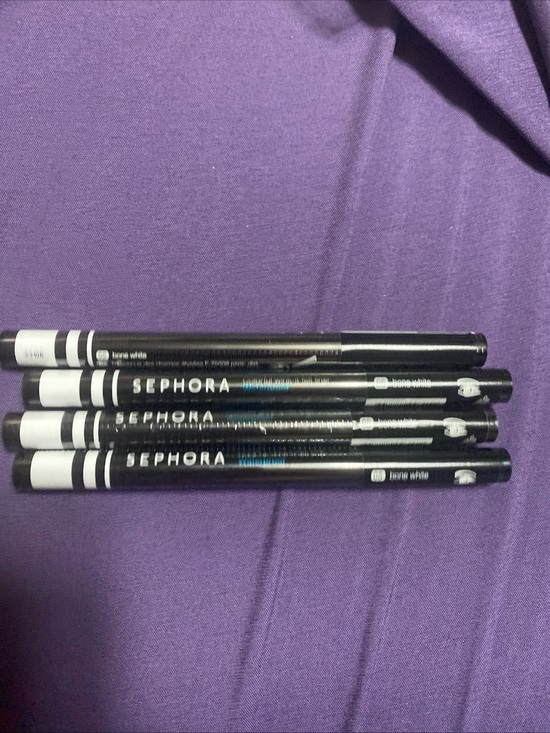 Sephora Other - 4 SEPHORA Colorful Wink-It Felt Tip Eyeliner Bone White Waterproof
